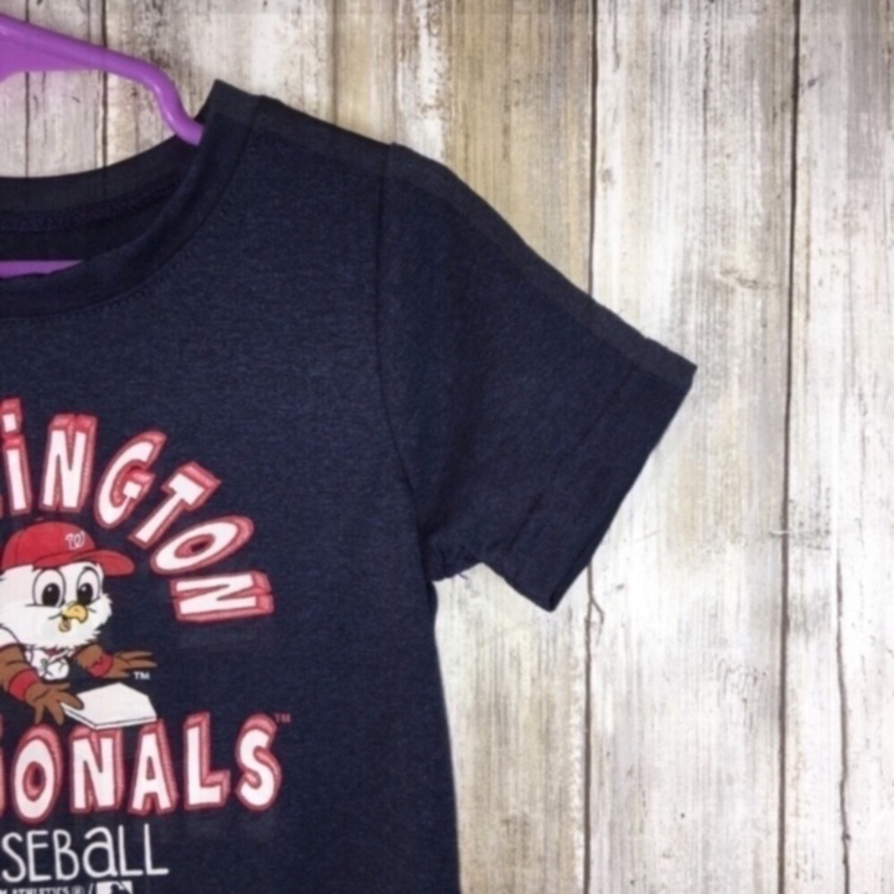 Washington Nationals Kids Tee 2T Blue MLB Baseball Shirt Toddler - Picture 4 of 4